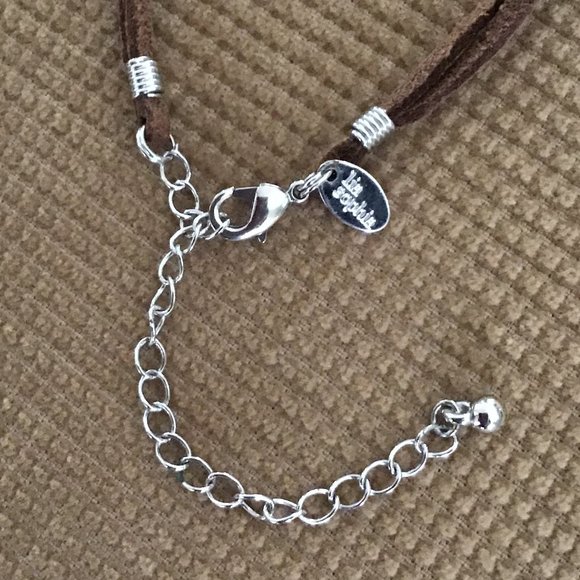 Lia Sophia Earthy Necklace with Suede Foundation Vintage - Picture 8 of 15